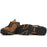 Brown 4 inch men's waterproof hiking shoes KS 252 - Rock Rooster Footwear Inc