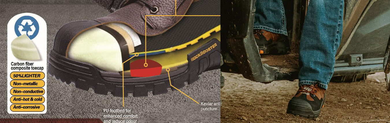 composite toe work shoes