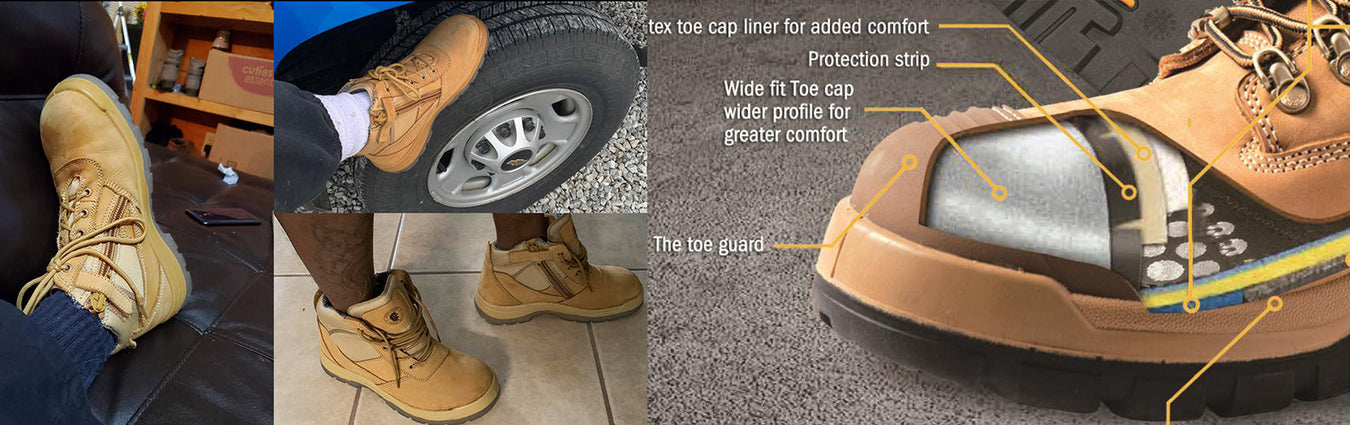 steel toe shoes