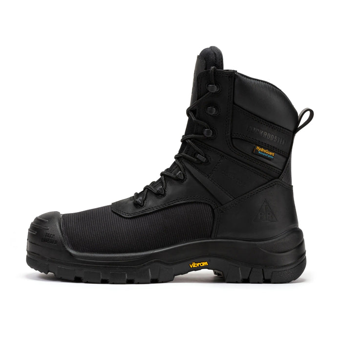ROCKROOSTER Beaufort Men's Black 8 inch Waterproof Composite Toe Work Boots VAK830 - Rock Rooster Footwear Inc