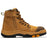 ROCKROOSTER Madison Tan 6 inch Zip-sided Steel Toe Leather Work Boots AK052 - Rock Rooster Footwear Inc