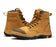 ROCKROOSTER Madison Tan 6 inch Zip-sided Steel Toe Leather Work Boots AK052 - Rock Rooster Footwear Inc