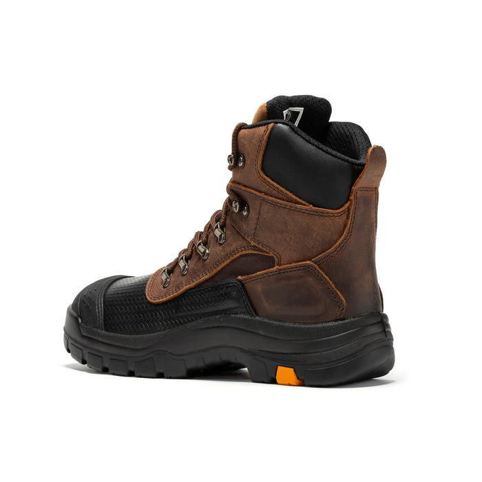 ROCKROOSTER Sedona 6 Inch Waterproof Steel Toe Leather Work Boots AK216 - Rock Rooster Footwear Inc