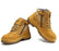 ROCKROOSTER Cortez Tan 6 Inch Zip-sided Steel toecap Leather Work Boots AK050 - Rock Rooster Footwear Inc