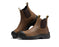 ROCKROOSTER Woodland Brown 6 inch Composite Toe Pull-on Leather Work Boots AK664 - Rock Rooster Footwear Inc