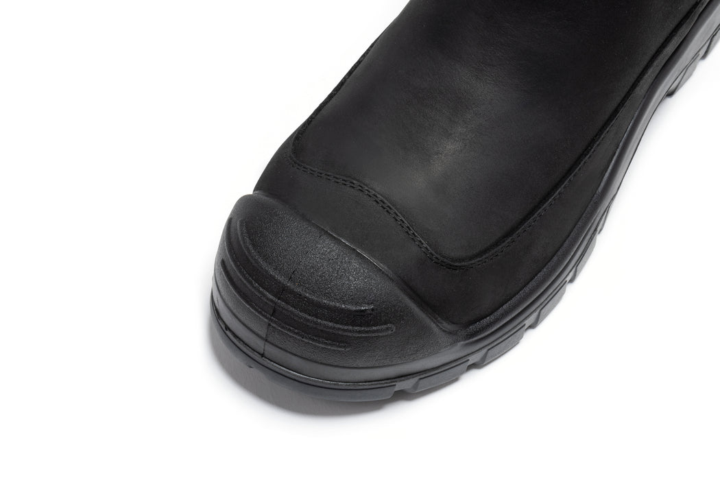 ROCKROOSTER Woodland Brown 6 inch Composite Toe Pull-on Leather Work Boots AK664 - Rock Rooster Footwear Inc