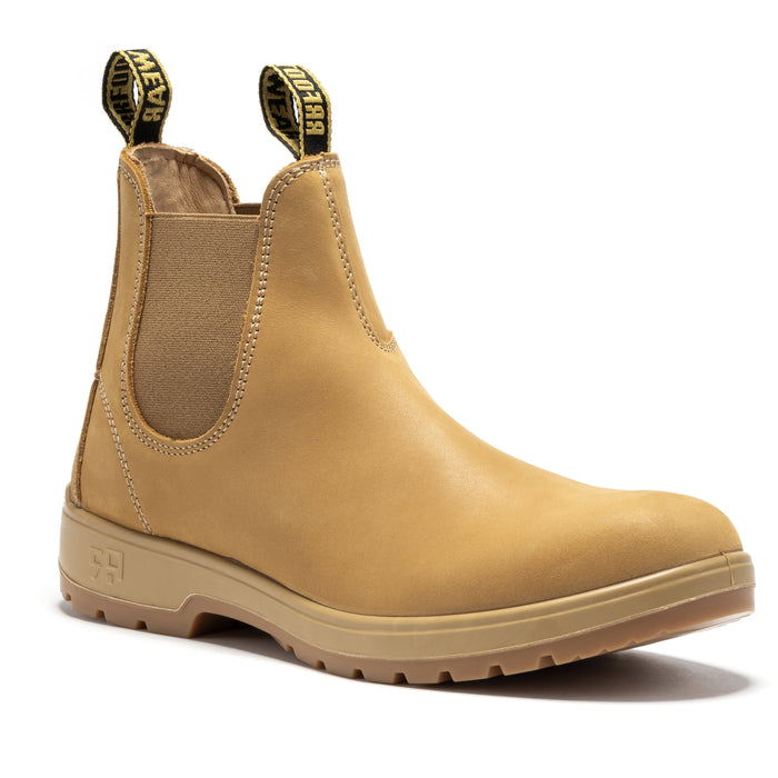 ROCKROOSTER  6 inch Pull on Leather Chelsea Work Boots AD100 - Rock Rooster Footwear Inc