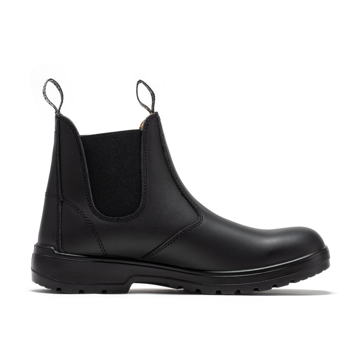 ROCKROOSTER  6 inch Pull on Leather Chelsea Work Boots AD120 - Rock Rooster Footwear Inc