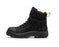 ROCKROOSTER Stowe Black 7 inch Composite Toe Leather Work Boots CP212BK - Rock Rooster Footwear Inc