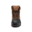 Rock Rooster Sedona waterproof steel toe leather work boots, 6-inch height, in black with sturdy laces and rugged sole.