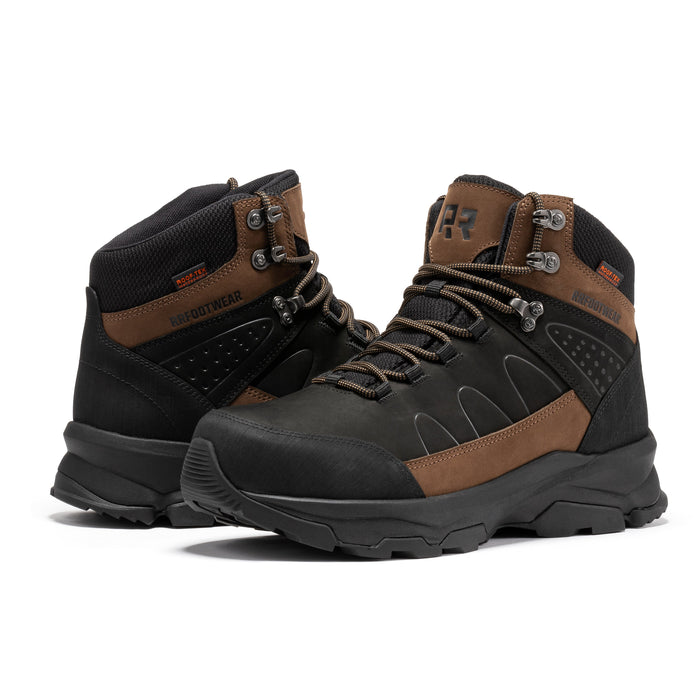 ROCKROOSTER Farmington 6 Inch Steel Toe Waterproof Hiking Boots AH002 - Rock Rooster Footwear Inc