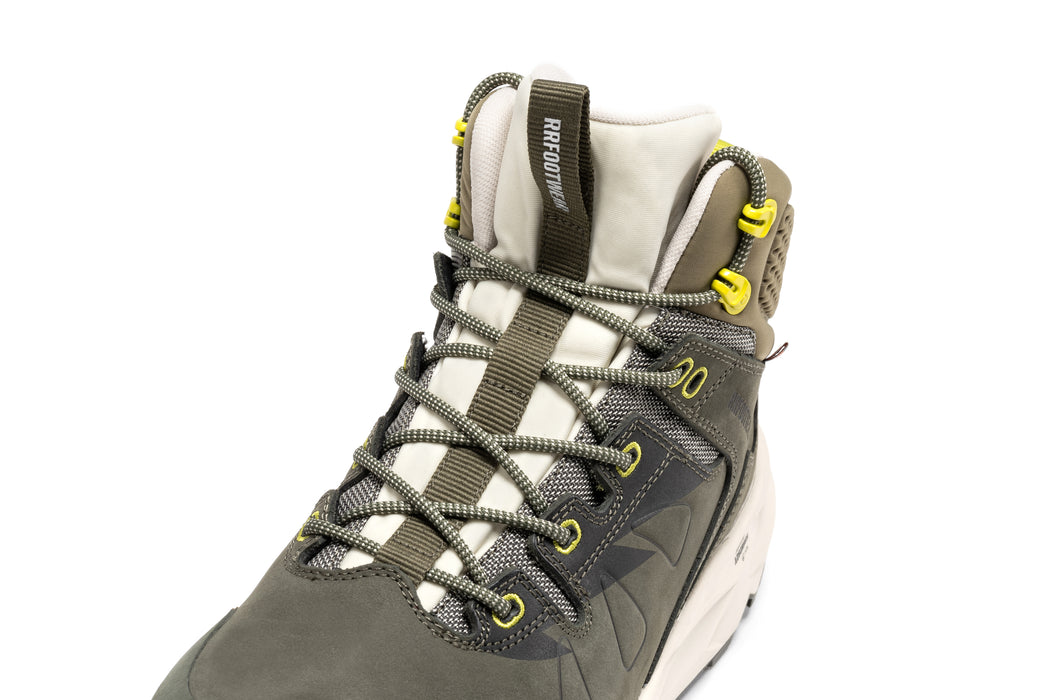 ROCKROOSTER Farmington Green 6 Inch Waterproof Hiking Boots with VIBRAM® Outsole  OC21033
