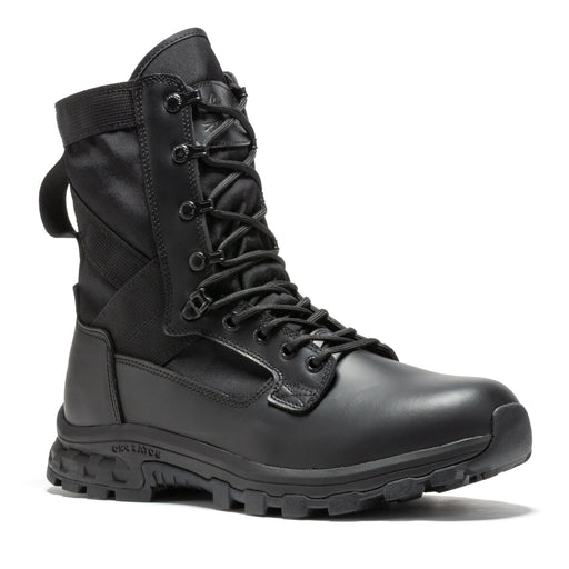 Botas Pro Black Men's 8 inch Side Zipper Military Tactical Boots BP401BK - Rock Rooster Footwear Inc
