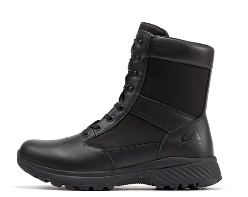 Botas Pro Black Men's 8 inch Side Zipper Military Tactical Boots BP703 - Rock Rooster Footwear Inc