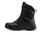 Botas Pro Black Men's 8 inch Side Zipper Rubber Sole Tactical Boots BMP110BK