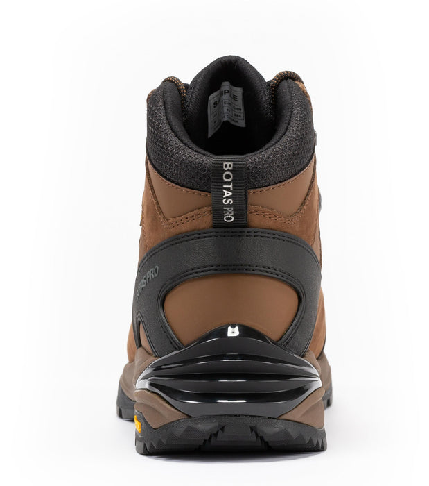 Botas Pro Brown 6 Inch Waterproof Hiking Boots with VIBRAM® Traction Lug Outsole  BP22121 - Rock Rooster Footwear Inc