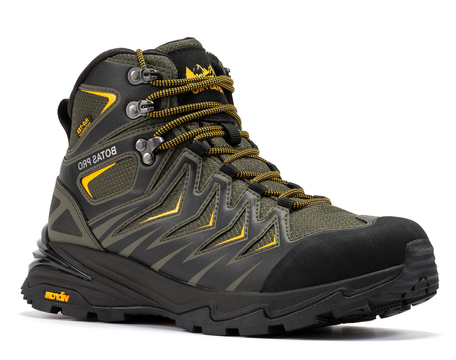 Botas Pro Metallic Green 6 Inch Waterproof Hiking Boots with VIBRAM® Traction Lug Outsole  BP22111 - Rock Rooster Footwear Inc
