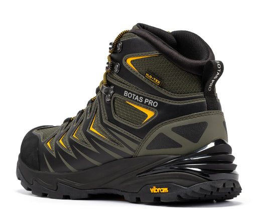 Botas Pro Metallic Green 6 Inch Waterproof Hiking Boots with VIBRAM® Traction Lug Outsole  BP22111 - Rock Rooster Footwear Inc