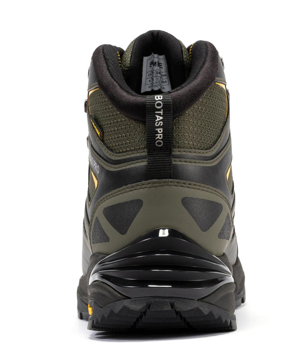 Botas Pro Metallic Green 6 Inch Waterproof Hiking Boots with VIBRAM® Traction Lug Outsole  BP22111 - Rock Rooster Footwear Inc