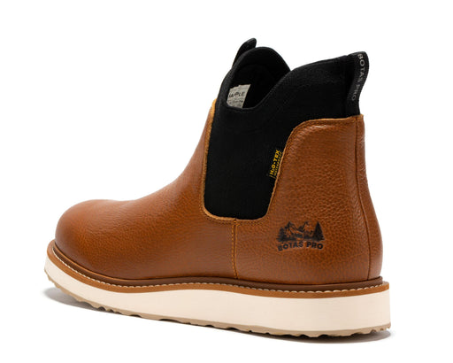 Botas Pro Wheat Men's 6 inch Wedge Chelsea Pull-On Boots VBP501 - Rock Rooster Footwear Inc