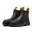 ROCKROOSTER Bakken Dark Brown 6 inch Pull on Leather Work Boots AK229 - Rock Rooster Footwear Inc