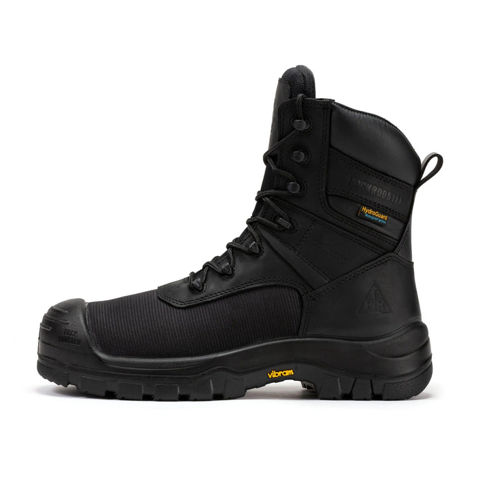 ROCKROOSTER Beaufort Men's Black 8 inch Waterproof Composite Toe Work Boots VAK830 SELECT SIZE / EE Wide