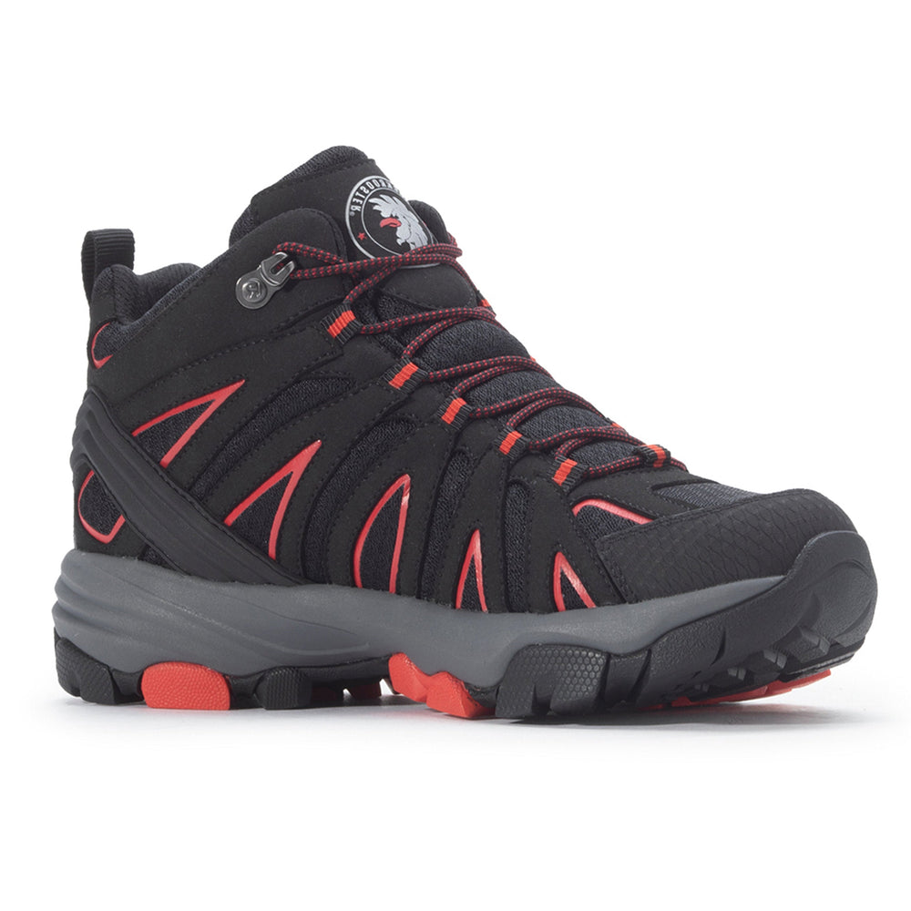 rockrooster Bedrock Black 6 Inch Waterproof Hiking Boots with VIBRAM® Outsole OT21061 - Rock Rooster Footwear Inc