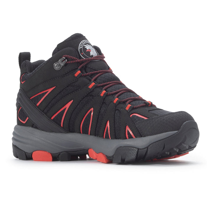 rockrooster Bedrock Black 6 Inch Waterproof Hiking Boots with VIBRAM® Outsole OT21061 - Rock Rooster Footwear Inc