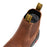 ROCKROOSTER Gammon Brown 6 inch Pull-on Steel Toe Leather Work Boots AK224ST - Rock Rooster Footwear Inc