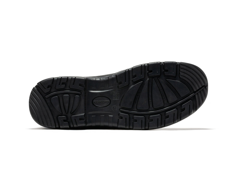 ROCKROOSTER Lumen Black 6 inch Pull on Leather Work Boots AK227NT - Rock Rooster Footwear Inc