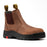 ROCKROOSTER Lumen Brown 6 inch Pull-on Leather Work Boots AK224 - Rock Rooster Footwear Inc
