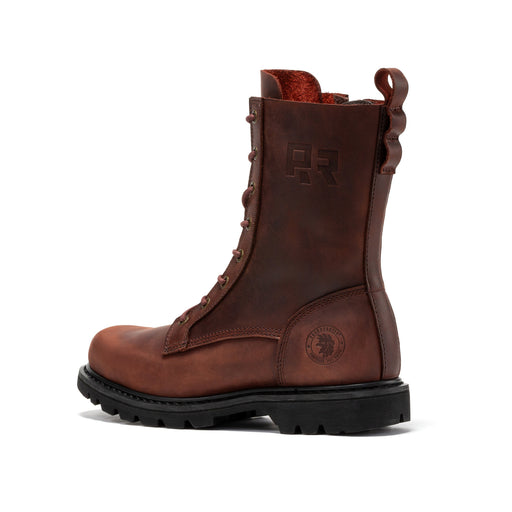 ROCKROOSTER Mantua Men's 8 inch Zip-sided Soft Toe Wedge Work Boots SAP130 - Rock Rooster Footwear Inc