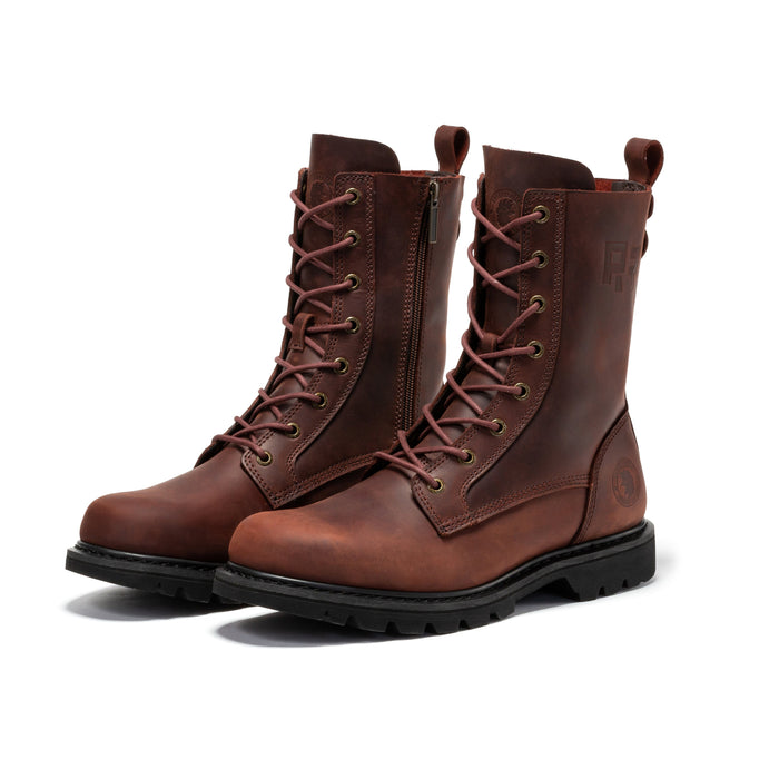ROCKROOSTER Mantua Men's 8 inch Zip-sided Soft Toe Wedge Work Boots SAP130 - Rock Rooster Footwear Inc