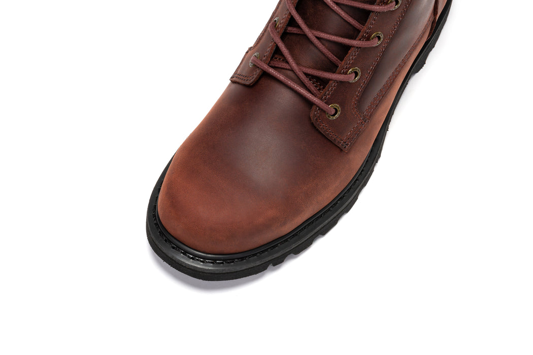 ROCKROOSTER Mantua Men's 8 inch Zip-sided Soft Toe Wedge Work Boots SAP130 - Rock Rooster Footwear Inc
