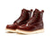 ROCKROOSTER Norwood Cherry Brown Men's 6 inch Soft Toe Wedge Work Boots SAP600 - Rock Rooster Footwear Inc