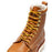 ROCKROOSTER Norwood Men's 6 inch Brown Soft Toe Wedge Work Boots SAP611 - Rock Rooster Footwear Inc