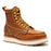 ROCKROOSTER Norwood Men's 6 inch Brown Soft Toe Wedge Work Boots SAP611 - Rock Rooster Footwear Inc