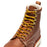 ROCKROOSTER Norwood Men's 6 inch Brown Steel Toe Wedge Work Boots SAP621 - Rock Rooster Footwear Inc