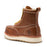 ROCKROOSTER Norwood Men's 6 inch Brown Steel Toe Wedge Work Boots SAP621 - Rock Rooster Footwear Inc