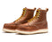 ROCKROOSTER Norwood Men's 6 inch Brown Steel Toe Wedge Work Boots SAP621 - Rock Rooster Footwear Inc