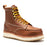 ROCKROOSTER Norwood Men's 6 inch Brown Steel Toe Wedge Work Boots SAP621 - Rock Rooster Footwear Inc