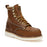 ROCKROOSTER Norwood Men's 6 inch Brown steel toe wedge work boots with Vibram® Outsole VAP621 - Rock Rooster Footwear Inc