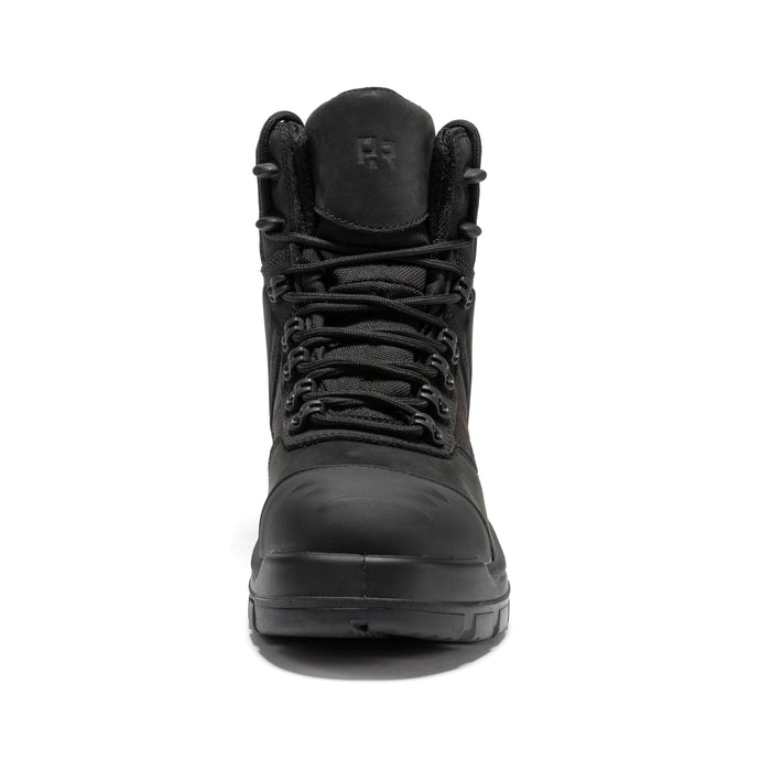 ROCKROOSTER Stowe Black 7 inch Composite Toe Leather Work Boots CP212BK - Rock Rooster Footwear Inc