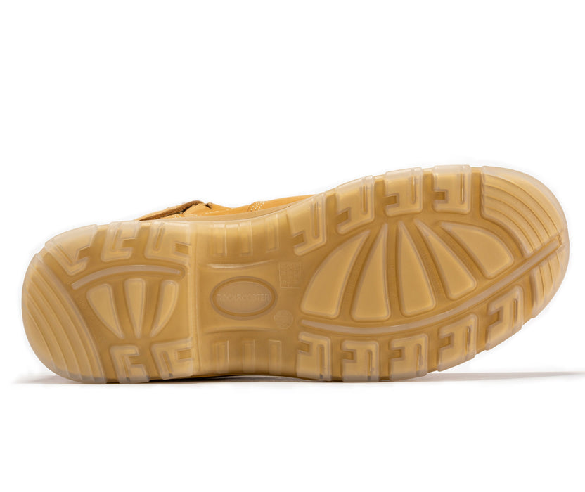 rockrooster Woodland Wheat 6 inch Composite Toe Zip-sided Leather Work