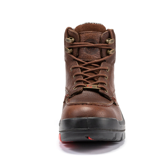 ROCKROOSTER Zumbro 6 inch Wide, Soft Toe, Rubber Outsole, EH Protection, ASTM 2892, Work Boots AK371 - Rock Rooster Footwear Inc