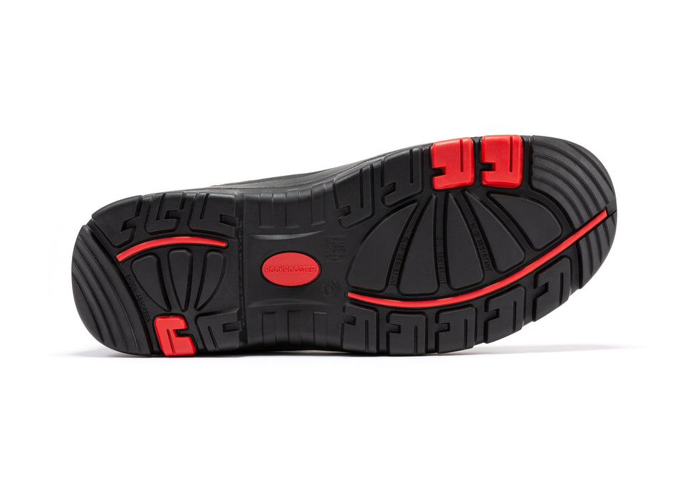 ROCKROOSTER Zumbro 6 inch Wide, Soft Toe, Rubber Outsole, EH Protection, ASTM 2892, Work Boots AK371 - Rock Rooster Footwear Inc