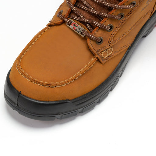 ROCKROOSTER Zumbro 6 inch Wide Steel Toe, Rubber Outsole, EH Protection,, ASTM 2413, Work Boots AK370 - Rock Rooster Footwear Inc
