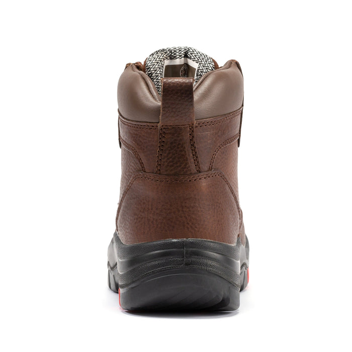 ROCKROOSTER  Zumbro 6 inch Wide Steel Toe, Waterproof Work Boots, Rubber Outsole, EH Protection, ASTM 2413, Work Boots AK372 - Rock Rooster Footwear Inc