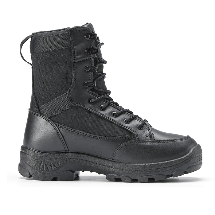 Men's Tactical Boots, Work Boots for Men,Tactical Boot, Military Work  Boots, Soft and Comfortable, Non-Slip and Wear-Resistant (Color : Black,  Size 