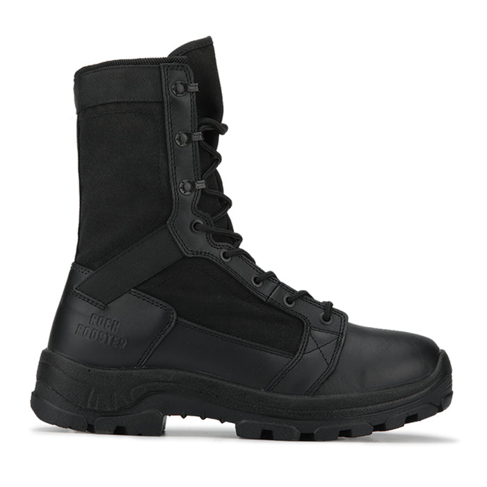 ROCKROOSTER 8 inch Tactical and Law Enforcement Boots, Soft Toe, Breathable, AB5013 - Rock Rooster Footwear Inc